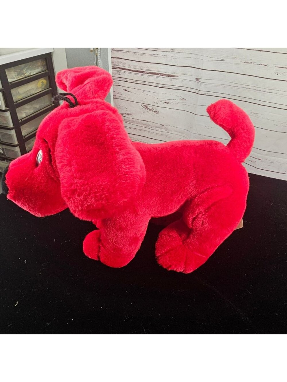 Clifford The Big Red Dog Plush Toy 2000 Scholastic 12" Polyester Red Stuffed Ani